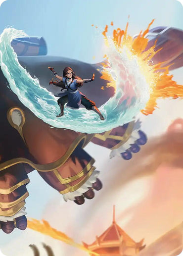 Katara's Reversal Art Card [Avatar: The Last Airbender Art Series]