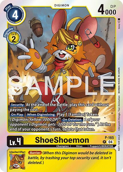 ShoeShoemon [P-165] (Event Pack 8) [Promotional Cards]