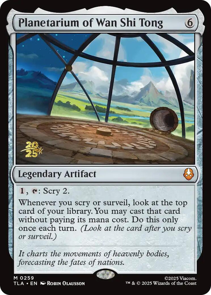 Planetarium of Wan Shi Tong [Avatar: The Last Airbender Prerelease Cards]