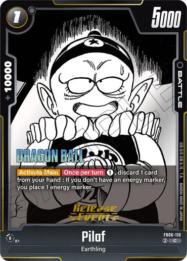 Pilaf [Manga Booster 02 Release Event Cards]