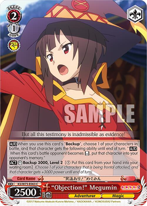 "Objection!" Megumin [KONOSUBA -God's blessing on this wonderful world! Re:Edit]