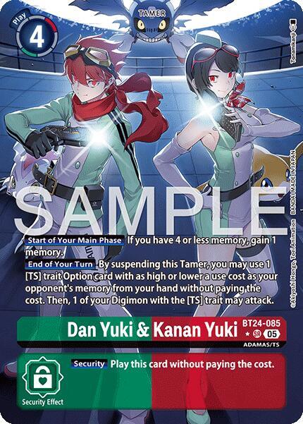 Dan Yuki & Kanan Yuki [BT24-085] [Time Stranger]