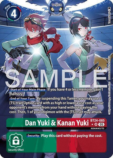 Dan Yuki & Kanan Yuki [BT24-085] [Time Stranger]