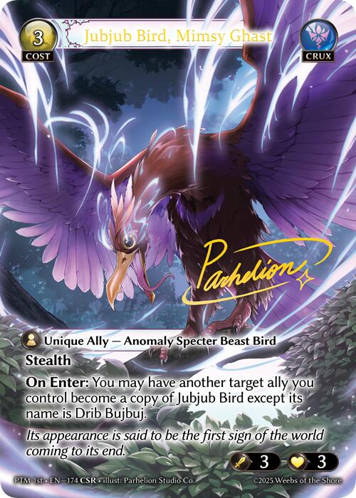 Jubjub Bird, Mimsy Ghast (CSR) (174) [Phantom Monarchs]