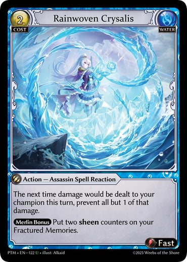 Rainwoven Crysalis (Curio Foil) (122) [Phantom Monarchs]