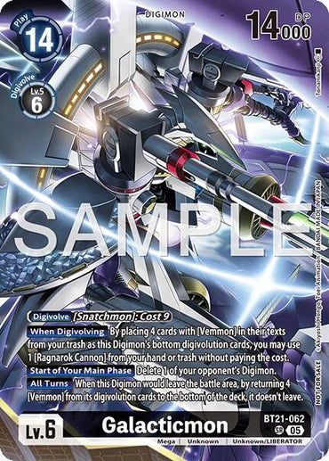 Galacticmon [BT21-062] (2026 Dash Pack Campaign) (Alternate Art - Japanese) [World Convergence]