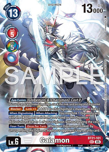 Gaiamon [BT21-101] (2026 Dash Pack Campaign) (Alternate Art - Japanese) [World Convergence]