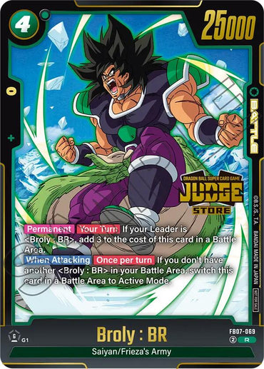 Broly : BR (Judge Pack (Store Judge) 05) [Fusion World Tournament Cards]
