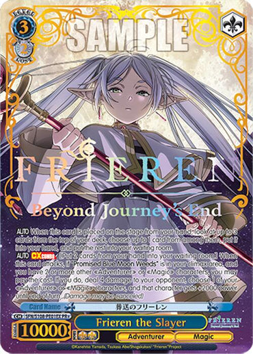 Frieren the Slayer [Bushiroad Event Cards]