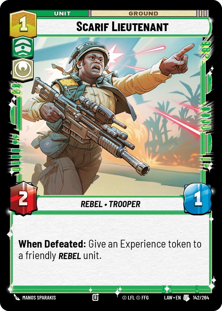 Scarif Lieutenant (142/264) (142/264) [A Lawless Time]