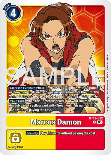 Marcus Damon [BT12-092] [Advanced Booster Digimon Generation]