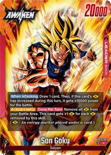 Son Goku (FB10-001) [Cross Force]
