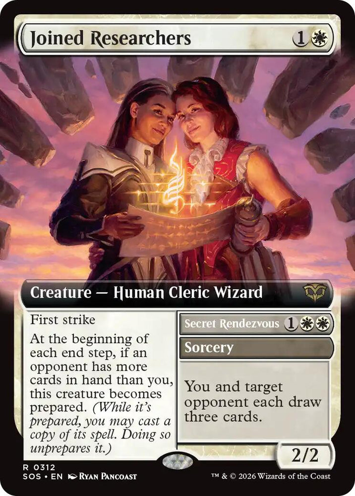 Joined Researchers (Extended Art) [Secrets of Strixhaven]