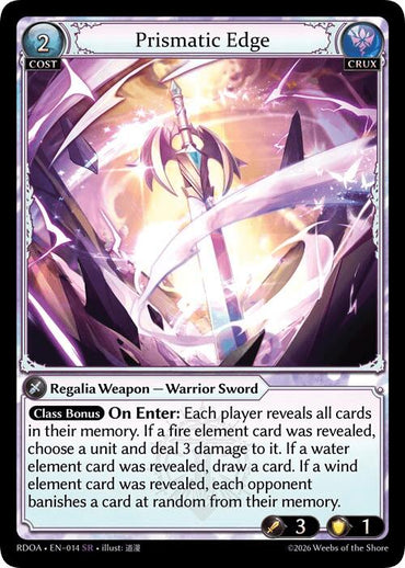 Prismatic Edge (14) [Radiant Origins: Armaments]