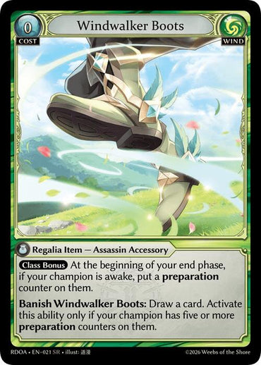 Windwalker Boots (21) [Radiant Origins: Armaments]