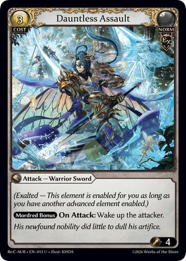 Dauntless Assault (13) [Mordred Re: Collection, Aurelian Regent]