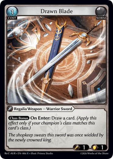 Drawn Blade (6) [Mordred Re: Collection, Aurelian Regent]