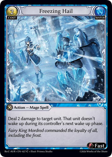 Freezing Hail (27) [Mordred Re: Collection, Aurelian Regent]