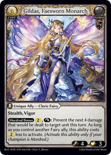 Gildas, Faesworn Monarch (16) [Mordred Re: Collection, Aurelian Regent]