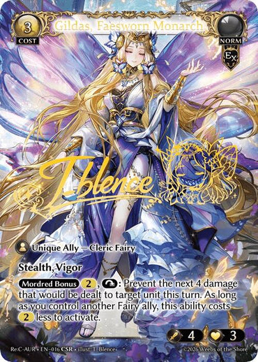 Gildas, Faesworn Monarch (CSR) (16) [Mordred Re: Collection, Aurelian Regent]