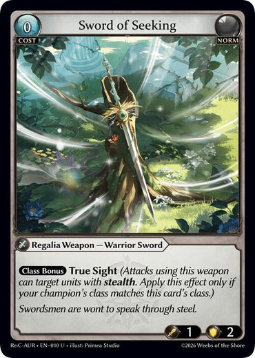 Sword of Seeking (10) [Mordred Re: Collection, Aurelian Regent]