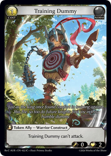 Training Dummy (22) [Mordred Re: Collection, Aurelian Regent]