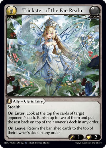 Trickster of the Fae Realm (23) [Mordred Re: Collection, Aurelian Regent]