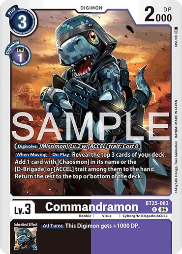Commandramon [BT25-063] [Dual Revolution]