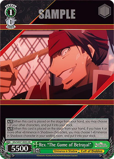 Rex "The Game of Betrayal" (EIS/SX07-005S) [The Eminence in Shadow]