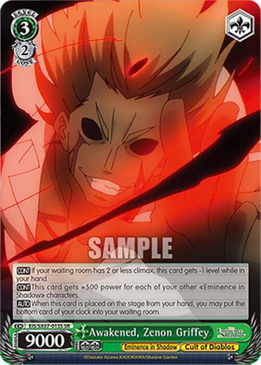 Awakened, Zenon Griffey (EIS/SX07-013S) [The Eminence in Shadow]