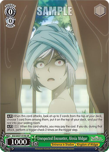 Unexpected Encounter, Alexia Midgar (EIS/SX07-014S) [The Eminence in Shadow]