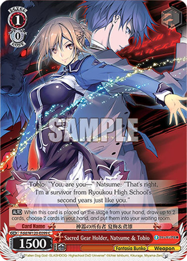 Sacred Gear Holder, Natsume & Tobio (Fdd/W120-E099 C) [Fujimi Fantasia Bunko Vol.2]