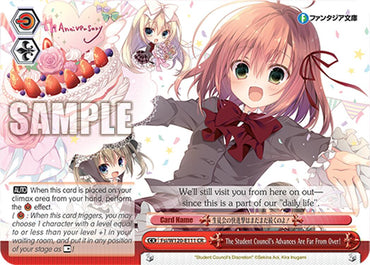 The Student Council's Advances Are Far From Over! (Fsi/W120-E111 CR) [Fujimi Fantasia Bunko Vol.2]