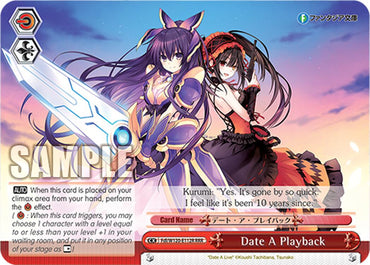 Date A Playback (Fdl/W120-E112R RRR) [Fujimi Fantasia Bunko Vol.2]