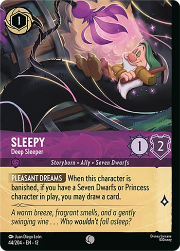Sleepy - Deep Sleeper (Foil) (44/204) [Wilds Unknown]