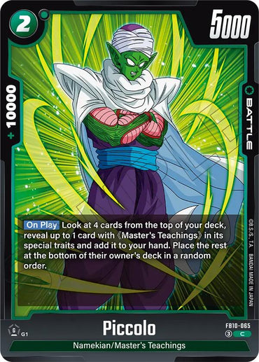 Piccolo (FB10-065) [Cross Force]