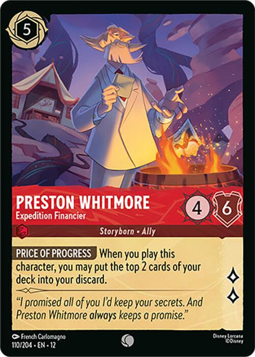 Preston Whitmore - Expedition Financier (110/204) [Wilds Unknown]
