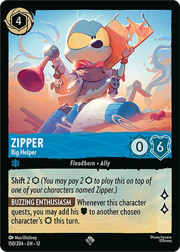 Zipper - Big Helper (150/204) [Wilds Unknown]
