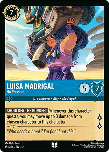 Luisa Madrigal - No Pressure (151/204) [Wilds Unknown]