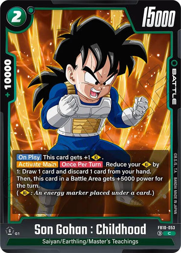 Son Gohan : Childhood (FB10-053) [Cross Force]