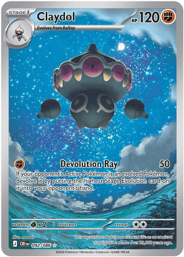 Claydol (092/086) [Mega Evolution: Chaos Rising]