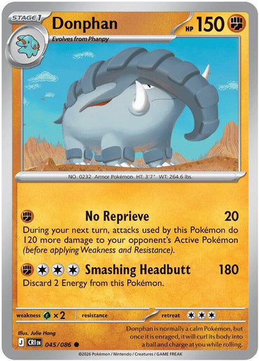 Donphan (045/086) [Mega Evolution: Chaos Rising]