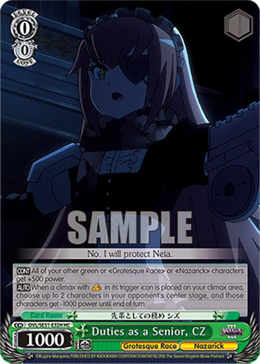 Duties as a Senior, CZ (OVL/SE51-E32H HC) [Nazarick: Tomb of the Undead Vol.3 Extra Booster]