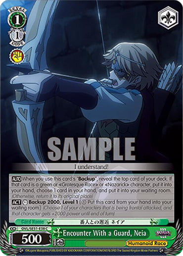 Encounter With a Guard, Neia (OVL/SE51-E38 C) [Nazarick: Tomb of the Undead Vol.3 Extra Booster]