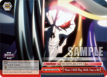 Then I Will Play With You a Bit (OVL/SE51-E59H HC) [Nazarick: Tomb of the Undead Vol.3 Extra Booster]