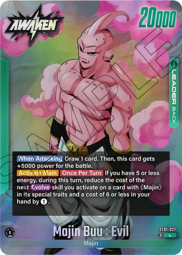 Majin Buu/Majin Buu : Pure Evil // Majin Buu : Evil [Story Booster 01]