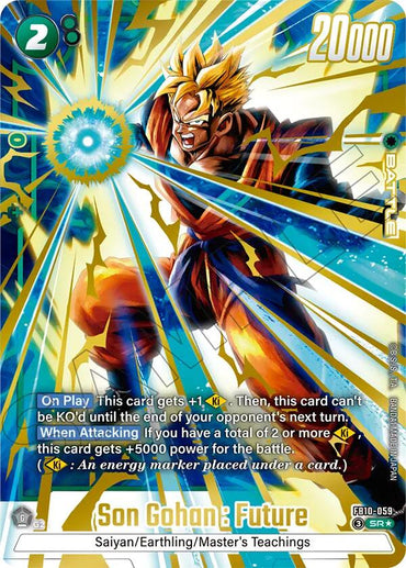 Son Gohan : Future (FB10-059) (Alternate Art) [Cross Force]