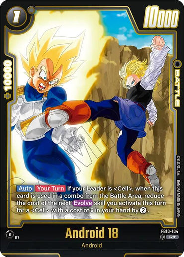 Android 18 (FB10-104) (Alternate Art) [Cross Force]