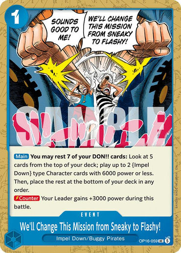 We'll Change This Mission from Sneaky to Flashy! [The Time of Battle]