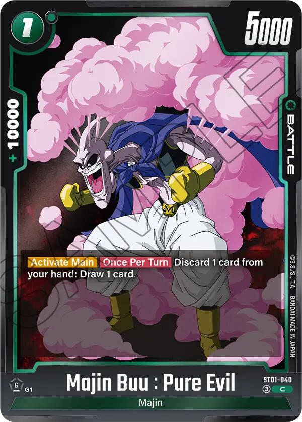 Majin Buu : Pure Evil (ST01-040) [Story Booster 01]